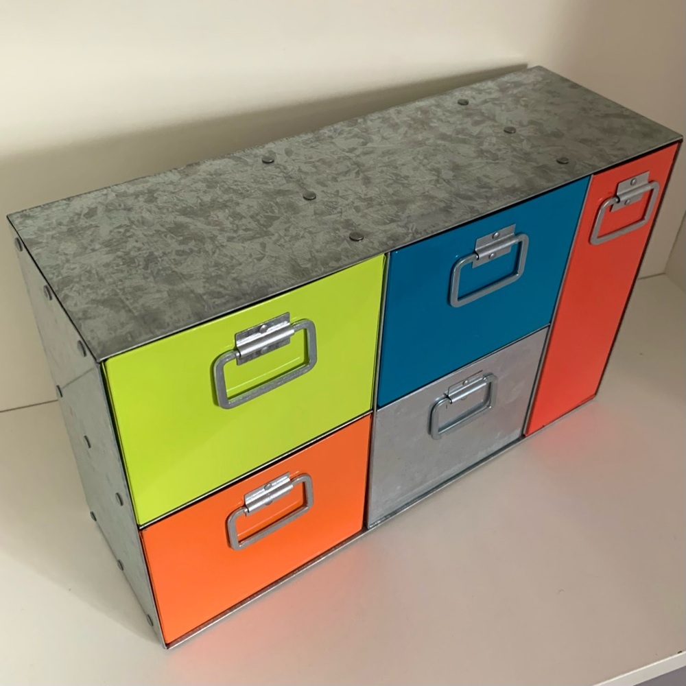 Y2k locker style storage drawer